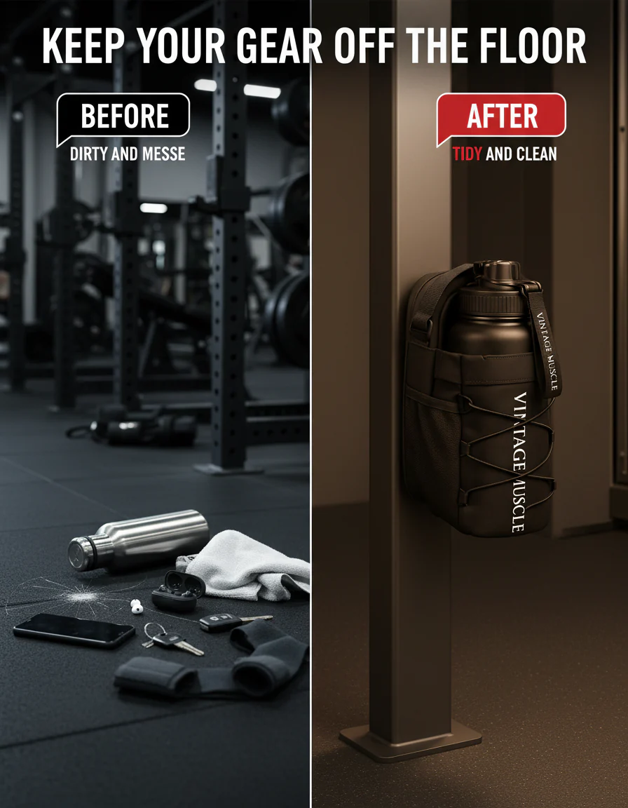 Magnetic Gym Bag & Premium Bottle - Image 2