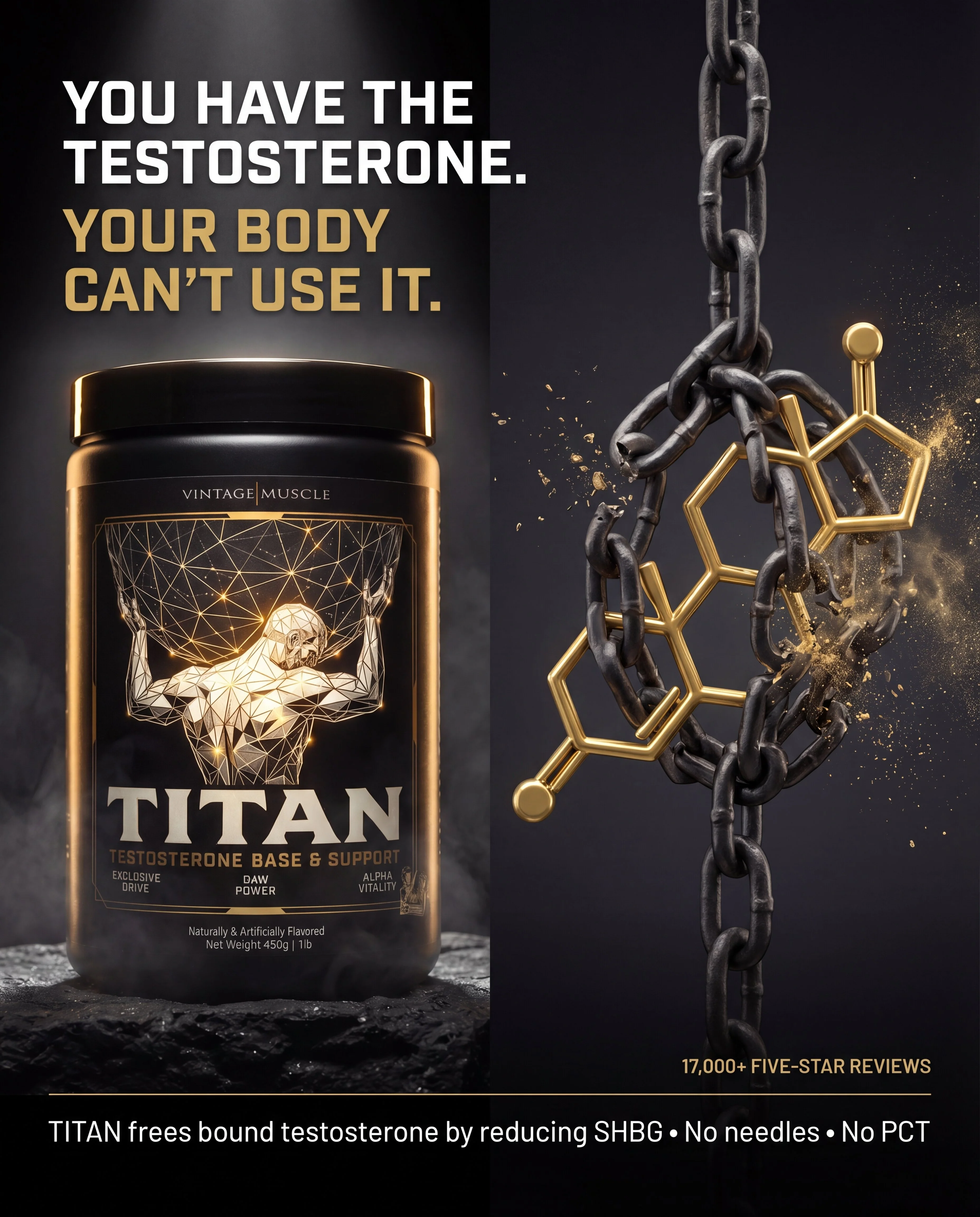 Natty Testosterone Base Blend - TITAN - Image 4
